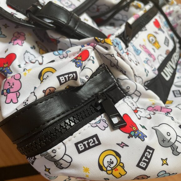 BT21 Universtar All over Print Loungefly Style Bag. Miniso Direct & Discontinued - Picture 4 of 16